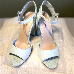 Heeled Sandal - Mint Color